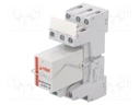 Relay: interface; 3PDT; Ucoil: 110VDC; 10A; 10A/250VAC; 10A/24VDC