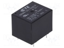 Relay: electromagnetic; SPDT; Ucoil: 5VDC; 10A/277VAC; 10A/28VDC