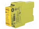 Module: safety relay; Series: PNOZ X1; 24VDC; 24VAC; IN: 1; OUT: 4