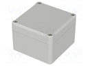 Enclosure: multipurpose; X: 80mm; Y: 82mm; Z: 57mm; EUROMAS II; grey