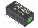 Converter: DC/DC; 3W; Uin: 9÷18V; 24VDC; Iout: 125mA; SIP8; 4.5g