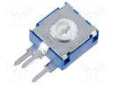 Potentiometer: mounting; single turn,vertical; 1MΩ; 0.15W; ±30%