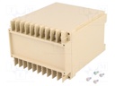 Enclosure: for DIN rail mounting; Y: 70mm; X: 100mm; Z: 112.6mm; ABS