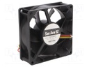 Fan: DC; axial; 24VDC; 92x92x32mm; 150m3/h; 44dBA; ball bearing