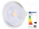 LED lamp; neutral white; GU5,3; 12VAC; 210lm; 2.6W; 36°; 2700K