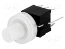 Switch: keypad; Pos: 2; DPDT; 0.1A/30VDC; colourless; Illumin: LED