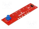 Sensor: distance; reflective; 5VDC; I2C; Channels: 8; 112x30mm