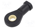 Ball joint; Øhole: 12mm; Thread: M12; Mat: igumid G; Pitch: 1,25