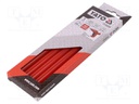 Hot melt glue; Ø: 11.2mm; red; L: 200mm; Bonding: 20÷30s; 5pcs.