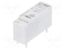 Relay: electromagnetic; SPDT; Ucoil: 6VDC; 8A/250VAC; 8A/24VDC; 8A