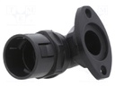 90° angled connector; ØBraid : 17mm; polyamide 6; -40÷110°C; IP65