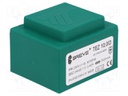 Transformer: encapsulated; 10VA; 230VAC; 24V; 416.6mA; IP00; 280g