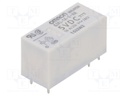 Relay: electromagnetic; SPST-NO; Ucoil: 5VDC; 12A/250VAC; toff: 5ms