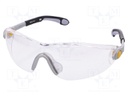 Safety spectacles; Lens: transparent; Classes: 1