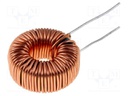 Inductor: wire; THT; 150uH; 120mΩ; 3A