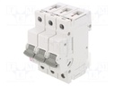 Circuit breaker; 230/400VAC; DIN; Charact: B; 10kA; IP20; 1÷25mm2