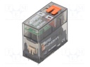 Relay: electromagnetic; SPDT; Ucoil: 230VAC; 16A/250VAC; 16A/24VDC