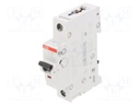 Circuit breaker; 230VAC; Inom: 3A; Poles: 1; DIN; Charact: C; 6kA