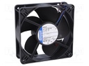 Fan: DC; axial; 119x119x38mm; 240m3/h; 50dBA; ball bearing; 4300rpm