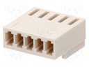 Plug; wire-board; female; KK; 2.5mm; PIN: 5; w/o contacts; for cable