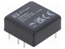 Isolated Board Mount DC/DC Converter, ITE, 2 Output, 30 W, 12 V, 1.25 A, -12 V