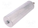 Capacitor: polypropylene; Body dim: Ø75x242mm; 400uF; ±5%; 50A