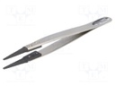 Tweezers; Tip width: 1.8mm; Blade tip shape: rounded; ESD