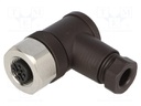 Plug; M12; PIN: 4; female; A code-DeviceNet / CANopen; for cable