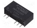 Converter: DC/DC; 1W; Uin: 10.8÷13.2V; Uout: 5VDC; Uout2: -5VDC; SIP7