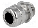 Cable gland; M20; IP68; Mat: brass; Body plating: nickel