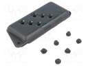 Enclosure: for remote controller; X: 37mm; Y: 84mm; Z: 14mm; ABS