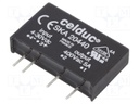 Relay: solid state; SPST-NO; Ucntrl: 4÷30VDC; 5A; 12÷460VAC