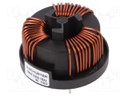 Inductor: wire with current compensation; THT; 1.1mH; 7.5mΩ; 10A