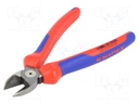 Pliers; side,cutting; ergonomic two-component handles