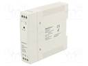 Power supply: switched-mode; 10W; 12VDC; 0.83A; 220÷240VAC; DIN
