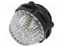 Control lamp; 22mm; 14; -25÷55°C; Illumin: LED 24VAC/DC; Ø22.5mm