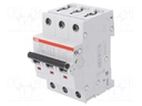 Circuit breaker; 400VAC; Inom: 25A; Poles: 3; DIN; Charact: C; 6kA