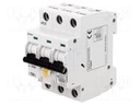 Tariff switch; Poles: 3; DIN; Inom: 20A; 400VAC; IP40; 1.5÷25mm2