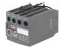 Timer; Leads: screw terminals; DIN; Contacts: NC + NO; 240VAC