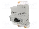 Switch: mains-generator; Stabl.pos: 3; 63A; I-0-II; Mounting: DIN