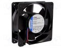 Fan: DC; axial; 119x119x38mm; 435m3/h; 73dBA; ball bearing; 8400rpm