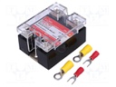 Relay: solid state; Ucntrl: 4÷32VDC; 25A; 44÷480VAC; Series: SSR-R