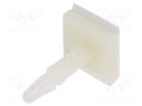 PCB distance; polyamide; L: 12.7mm; self-adhesive,snap fastener