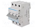 Circuit breaker; 400VAC; Inom: 16A; Poles: 3; DIN; Charact: C; 6kA