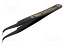 Tweezers; non-magnetic; Blade tip shape: sharp, bent; ESD