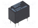 Relay: electromagnetic; SPDT; Ucoil: 12VDC; 0.5A/125VAC; 1A/24VDC