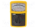 Analogue multimeter; VDC: 100m/1/3/10/30/100/300/1000V; 500g