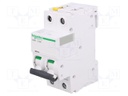 Circuit breaker; 400VAC; Inom: 20A; Poles: 2; DIN; Charact: C; 6kA