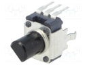 Potentiometer: shaft; single turn,vertical; 10kΩ; ±20%; 6mm