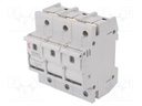 Fuse disconnector; D02; Mounting: for DIN rail mounting; 63A